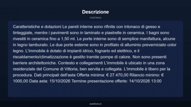 Immobile in asta di 131 m² con più di 5 locali in vendita a Vittoria - Foto 15
