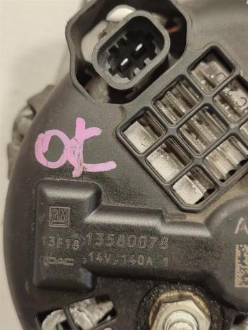 ALTERNATORE CHEVROLET Orlando 1° Serie 13580078 Z20D1 diesel 1998 (1014) - Foto 3