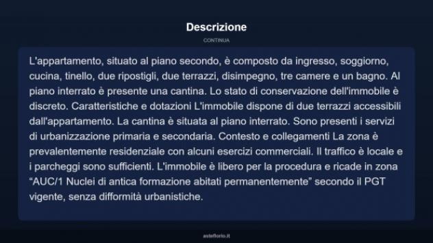 Immobile in asta di 189 m² con più di 5 locali in vendita a Forcola - Foto 11