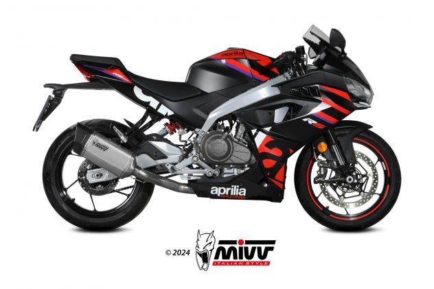 Impianto di scarico per APRILIA RS457 Arrow Mivv - Foto 2