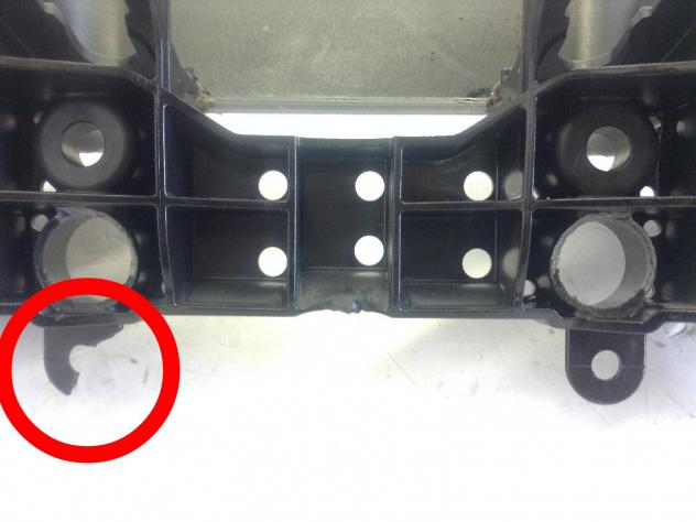 HONDA CBR RR ABS KM0 600 CARENA SUPPORTO STRUMENTAZIONE - ROTTURE 2024 2026 - Foto 4