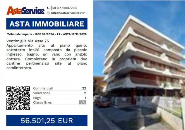 Tribunale Imperia - RGE 54/2024 - L1 - Tribunale Imperia - RGE 54/2024 - L1 - ASTA 17/11/2026