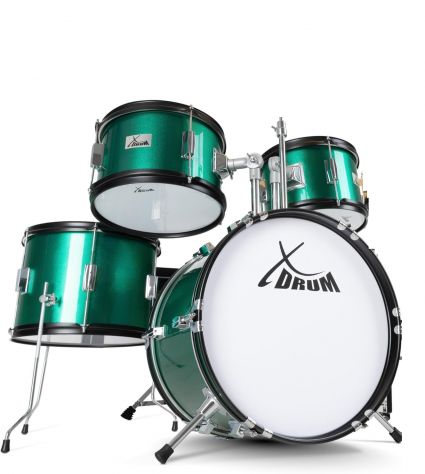 Batteria XDrum Junior Pro per Bambini Emerald Green Sparkle - Foto 7