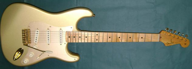 Fender Stratocaster 50th Anniversary Aztec Gold chitarra elettrica - Foto 6