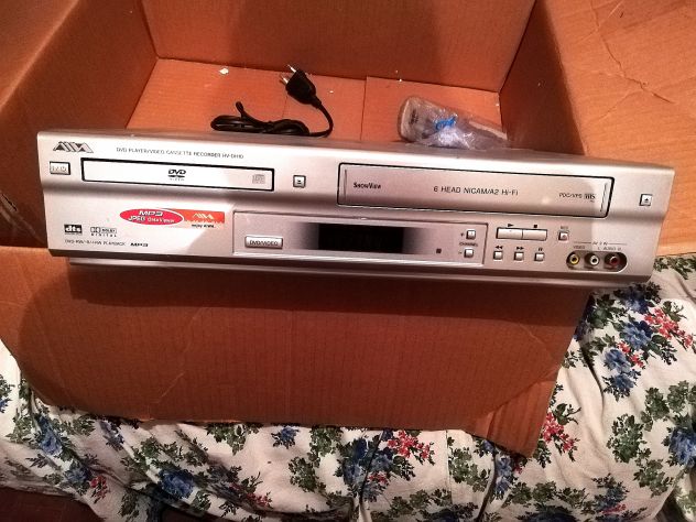 video registratore lettore dvd 6 testine AIWA HV-DH10E