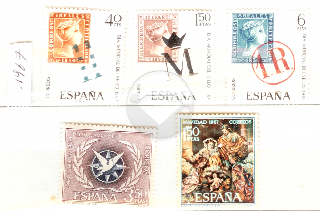 SPAGNA 1952-1971 lotto francobolli nuovi - Foto 2