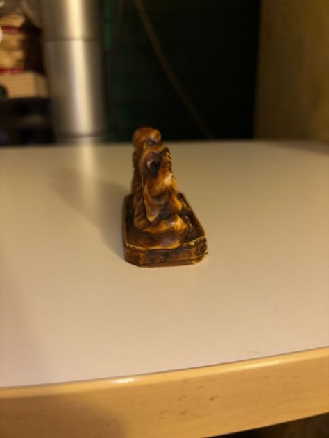 STATUETTA IN OTTIME CONDIZIONI INTROVABILE VINTAGE ANNI 80/90 ORIENTALE I 3 SAGG - Foto 7