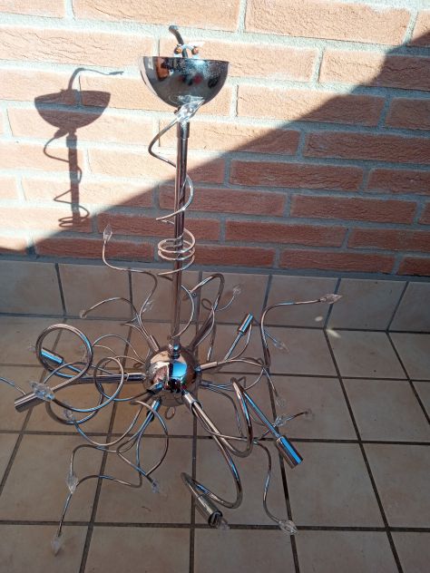LAMPADARIO METALLO DESIGN MEDUSA - Foto 4
