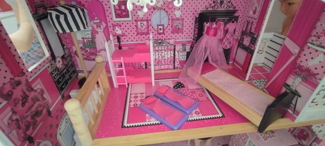 Casa delle Barbie in legno grande - Foto 6