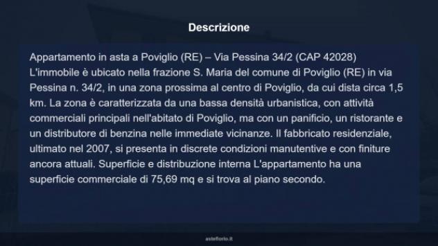 Immobile in asta di 75 m², box auto doppio in vendita a Poviglio - Foto 10