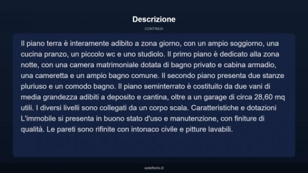 Immobile in asta di 265 m² con più di 5 locali e box auto in vendita a Reggiolo - Foto 6