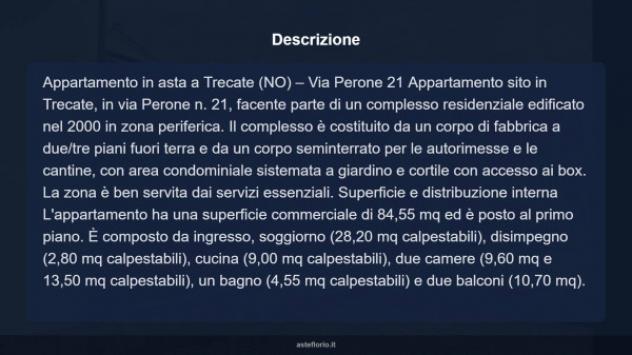 Immobile in asta di 84 m², box auto in vendita a Trecate - Foto 17