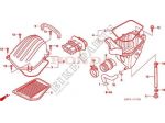 CBR125R FILTRO ARIA nuovo e originale 17210-KPP-860
