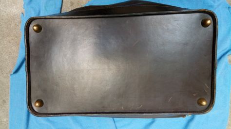 Borsone vintage marca Bocci cm.46x25x34, vera pelle - Foto 5
