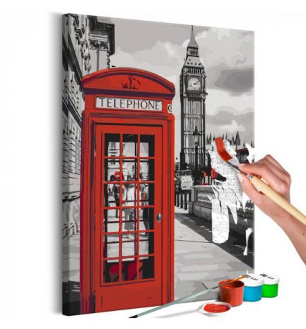 Quadro Fai Da Te 40x60 Cm. Londra ARREDALACASA Spedizione Gratis
