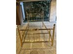 Letto in ottone