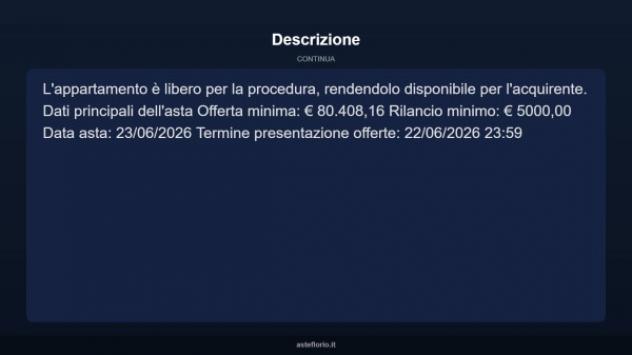 Immobile in asta di 60 m² in vendita a Roma - Foto 4