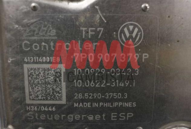 7P0614517P Volkswagen Touareg 3.0 TDI centralina ABS gruppo pompa ATE - Foto 3