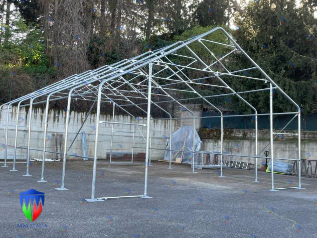 Tendoni per magazzino e deposito 9 x 40 x 5,38 mt a Latina - Foto 2