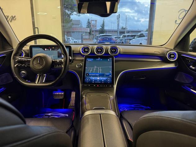 MERCEDES CLASSE C220 S.W. PREMIUM AMG 2.0 MHEV 200CV PELLE NAVI CAM ANNO 2022 - Foto 9