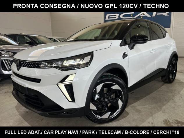 RENAULT Captur ECO-G 120CV GPL Techno CAR PLAY/TELECAM+PARK rif. 23910309