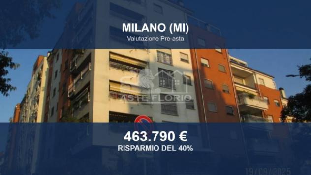 Immobile in asta di 182 m² con più di 5 locali e box auto doppio in vendita a Milano
