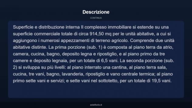 Immobile in asta di 914 m² con più di 5 locali in vendita a Salsomaggiore Terme - Foto 10