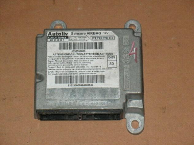1353557080 ECU AIRBAG Citroen Nemo 1353557080, 610155800E FIORINO QUBO