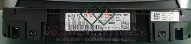 Mercedes SLK W172 quadro strumenti A1729007611 - Foto 2