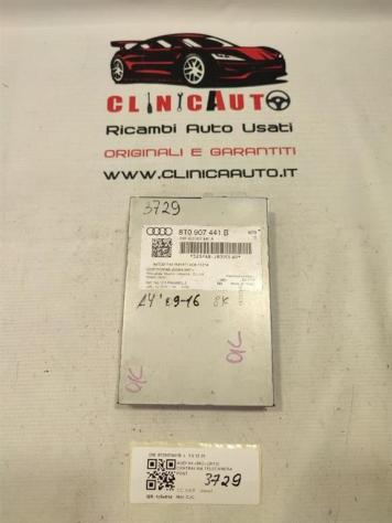 MODULO DI CONTROLLO TELECAMERA POSTERIORE AUDI A4 Avant (8K5) 8T0907441B (0815)