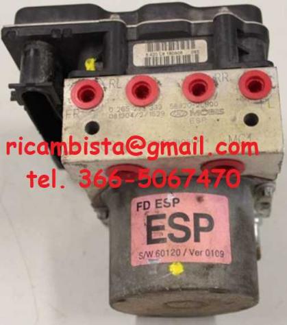 0265950695 Hyundai i30 gruppo ABS pompa centralina