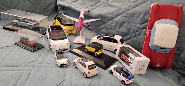 Auto di varie dimensioni in metallo e plastica, di auto e aereo, vari modelli - Foto 5