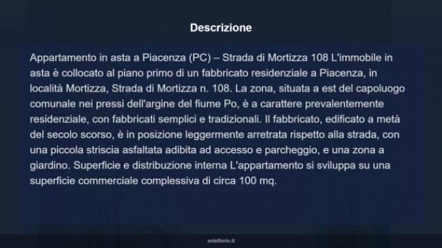 Immobile in asta di 100 m² con più di 5 locali e box auto in vendita a Piacenza - Foto 7
