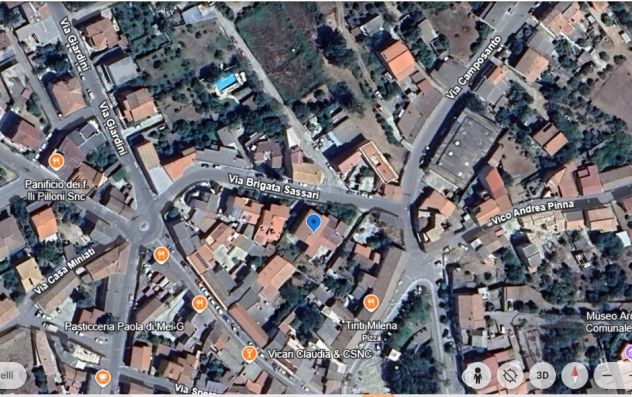 SANTADI (SU) CASA SEMINDIPENDENTE CENTRO 450mq 3 PIANI+GIARDINO CORTILE RIPOSTIG - Foto 10