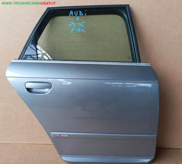 PORTA POST.DX GRIGIO MET. C/ALZ.E SERR. (1 Striscio sotto) 999-U65606
