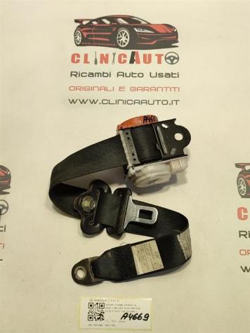 CINTURA DI SICUREZZA POSTERIORE SX SUZUKI Grand Vitara JB 84980-65J0 F9Q (06)