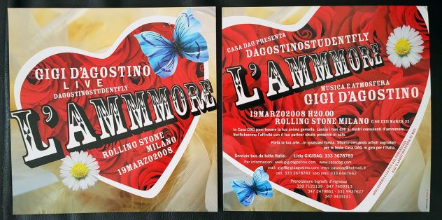 Flyer Gigi D'Agostino