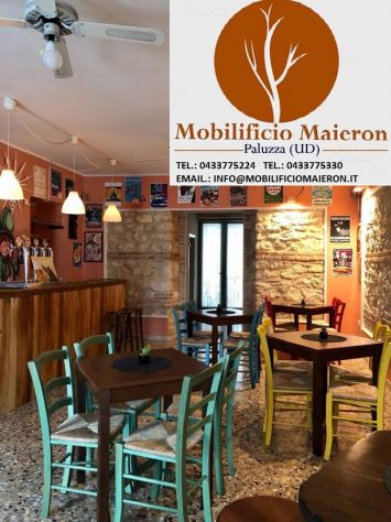 Tavoli e Sedie Oristano Per Arredamento Bar Ristorante Pizzerie Pub cod 0245 - Foto 2