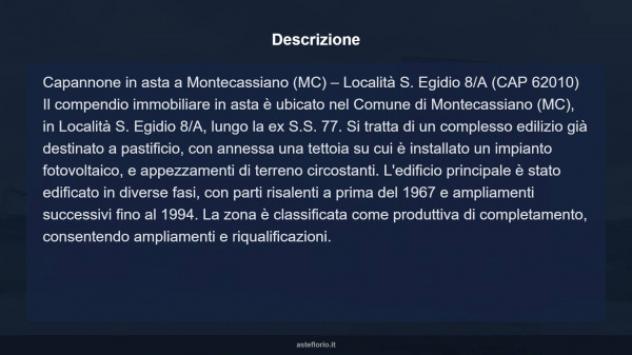 Immobile in asta di 19805 m² in vendita a Montecassiano - Foto 4
