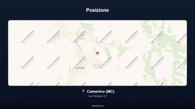 Immobile in asta di 205 m² con più di 5 locali e box auto in vendita a Camerino - Foto 7