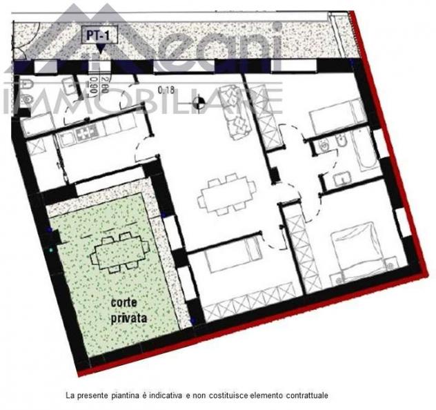 69 - A1 - 4 LOCALI CON GIARDINO INTERNO - NUOVA "RESIDENZA LE CORTI" - Foto 2