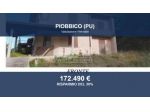 Immobile in asta di 353 m², box auto in vendita a Piobbico