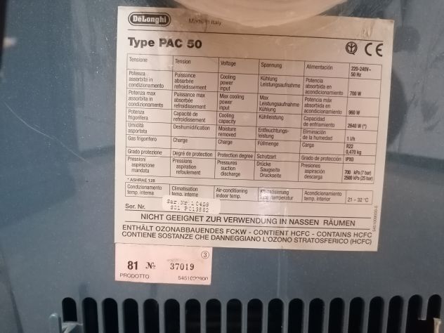 Climatizzatore portatile Pinguino Delonghi - Foto 7
