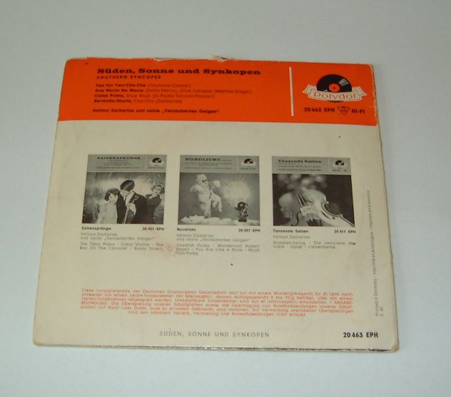 Helmut Zacharias - Suden, Sonne und Synkopen - Foto 3