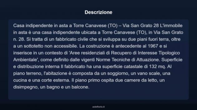 Immobile in asta di 132 m² in vendita a Torre Canavese - Foto 4