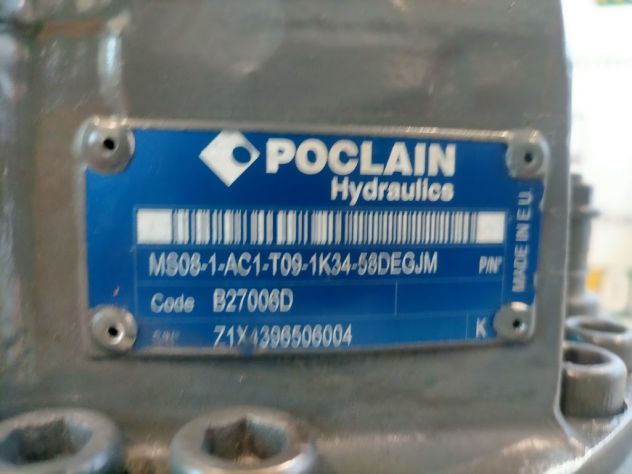 Motore Poclain MS08-1-AC1-T09-1K34-58DEGJM - Foto 4