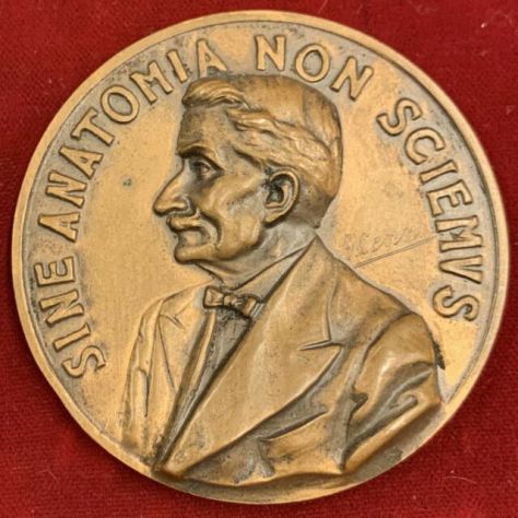 MEDAGLIA BRONZO GIOVANNI VITALI, ANATOMICO E MAESTRO, 18.VII.1948. - Foto 3