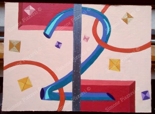 Quadro di Simone Piazzesi - NUMERO DUE (2023)