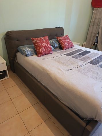 Letto matrimoniale contenitore