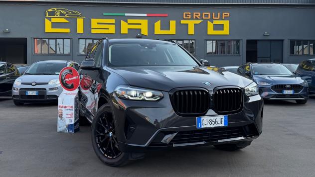 BMW X3 X-DRIVE 20D 48V 2.0 ADVANTAGE AT8 190 CV - FULL LED, PELLE, TELECAMERE 360